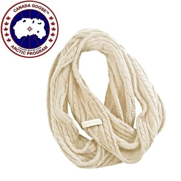 Canada Goose Kendall Infinity Scarf, Ivory